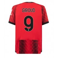 Moški Nogometni dresi AC Milan Olivier Giroud #9 Domači 2023-24 Kratek Rokav